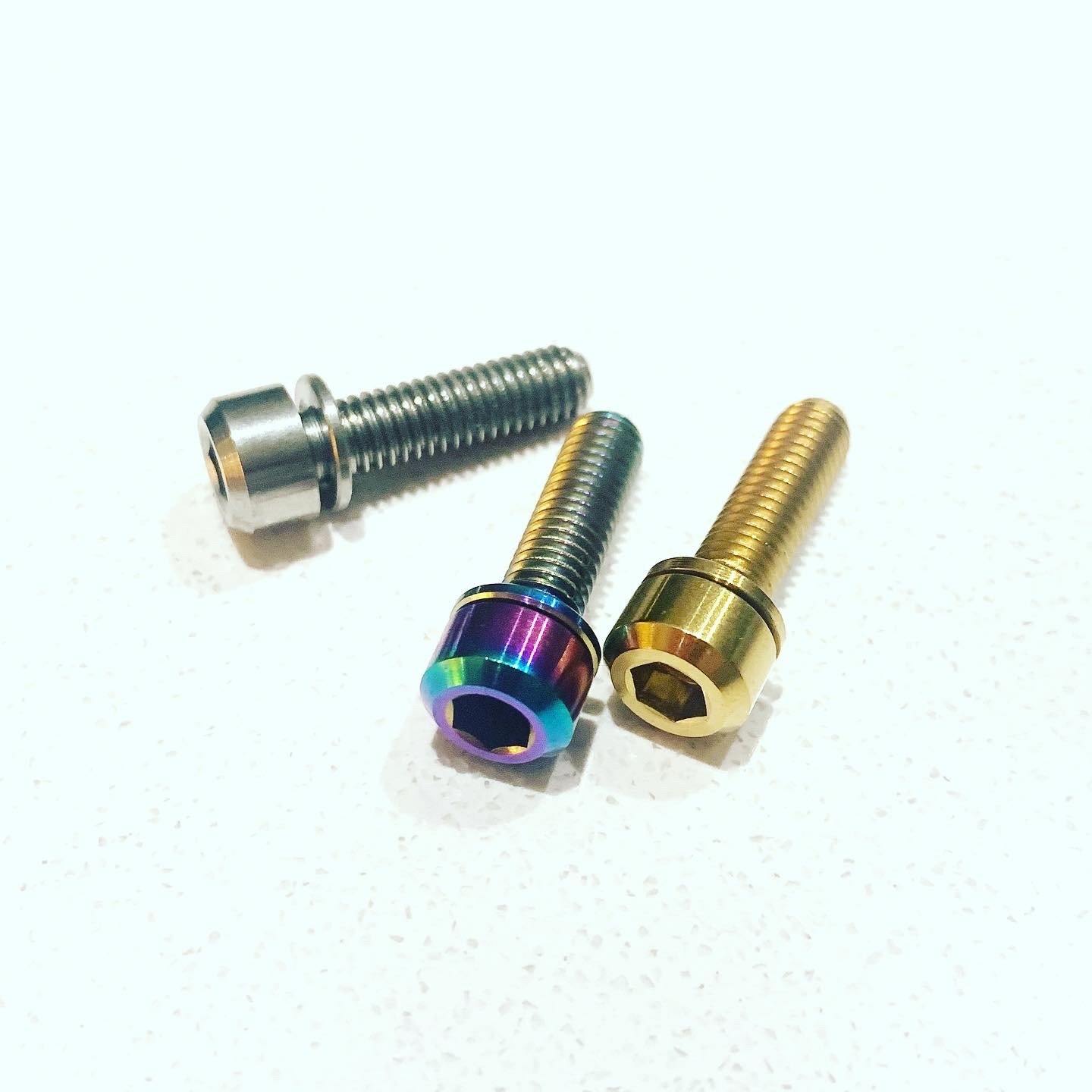 Stem M5 x 18mm Bolt (Titanium) - capsmith.cc