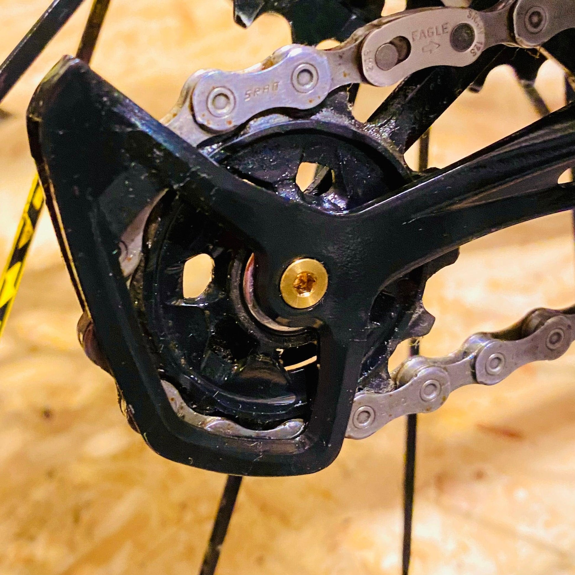 Sram and Shimano jockey wheel titanium bolts (pair) - capsmith.cc